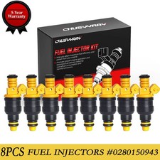 Set 8 Fuel Injectors For Ev1 Gm Tpi 19lbs 5.7l 5.0l 1985-1992 Corvette Camaro Set 8 Fuel Injectors For Ev1 Gm Tpi 19lbs 5.7l 5.0l 1985-1992 Corvette Camaro
