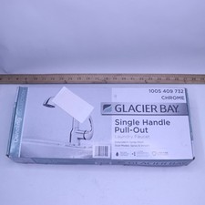 Glacier Bay 1-Handle Dual Spray Laundry Faucet Metal Chrome HDQFP2BC420CP