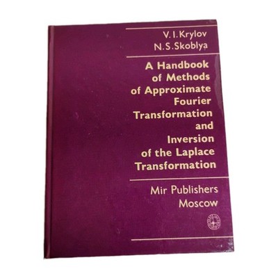 Krylov Skoblya A Handbook Of Methods Of Approximate Fourier Transformation Mir