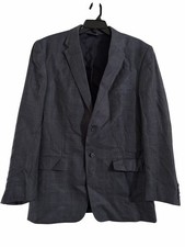 Jos A Bank Size 44L Tailored Fit Traveler s Collection Silk/Wool Sports Coat