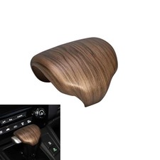 Abs Car Gear Shift Knob Cover Compatible With Honda Crv Cr-v Peach Wood Grain