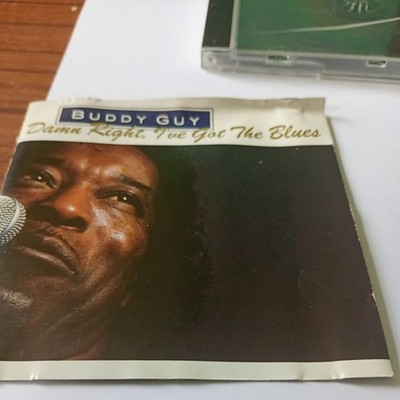 cd Rare  BUDDY GUY  DAMN RIGHT I'VE GOT THE BLUES CRACKED CASE