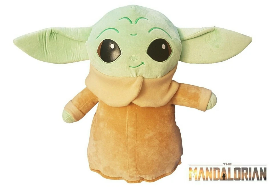 Baby Yoda Grogu Plush Toy Extra Large 21"53CM - Disney - Image 2 of 2
