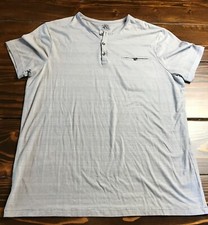 Rock Republic Shirt, Men's Size XL, Gray, Polo, Button Front, Short Sleeve