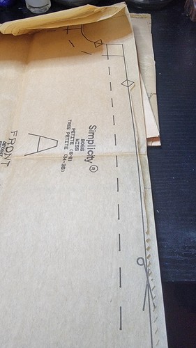 1986 MUUMUU WITH LOTS OF OPTIONS - Simplicity 8066, Misses' PT(XS) Cut, usable - Picture 5 of 8