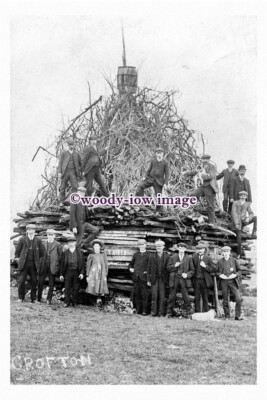 pu0283 - Crofton Bonfire , Yorkshire - Print 6x4