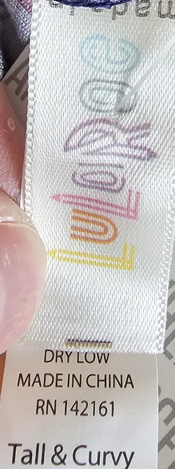 Pantalones Legging LuLaRoe Mujer Talla Alta y Curvilíneos Multicolor Círculos Gamuza Foto 2 de 4