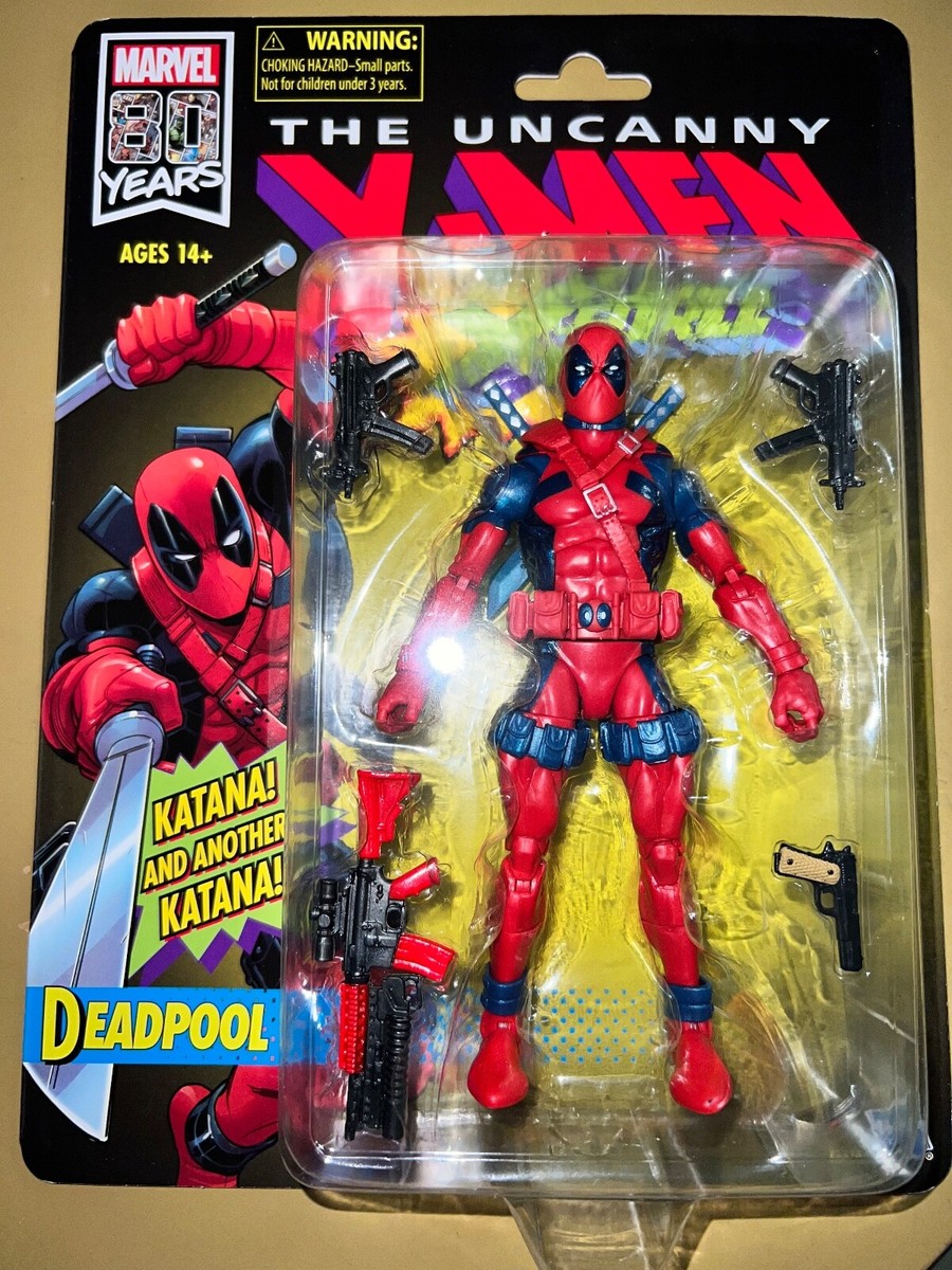 X-Men Deadpool フィギュア 新品未開封 レトロ マーベルレジェンド 80th X-MEN アンキャニー デッド