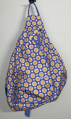 blue and yellow jansport backpack Big Student and daily essentials JanSport Sling Single Strap Backpack
