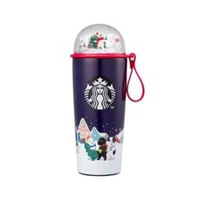 Starbucks Korea SS HolidayFriends Chubbydome Tumbler 473ml 2024 Christmas MD