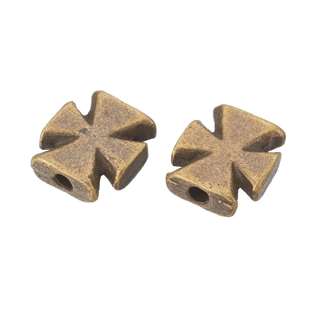 Antiqued Bronze Spacer Beads & Stoppers