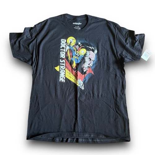 T-shirt Nerd Block Marvel Doctor Strange – Homme XXL – Noir – Neuf Sans étiquette