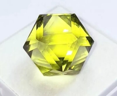 AAA Certified Natural 100 Ct Brazilian Mint Green Topaz FANCY CUT Loose Gemstone