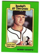 Bobby Schantz Baseball All-Time Greats ML Baseball Card