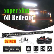 Single Row Slim 32 Inch Led Light Bar 980w Pk 30inch Driving Offroad Spot Beam