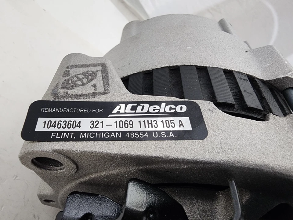 Alternador remanufaturado OEM ACDelco 321-1069 GM 10463604 - Imagem 2 de 4