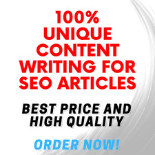 100% Unique Content Writing For SEO Articles 500+ Words