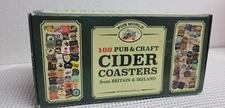 100 Pub & Craft Cider Coasters From Britain & Ireland