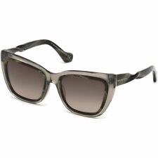 Balenciaga BA 128 56B Brown Tortoise Shell Sunglasses 51-19-140 3 ROUND Cat  Eye