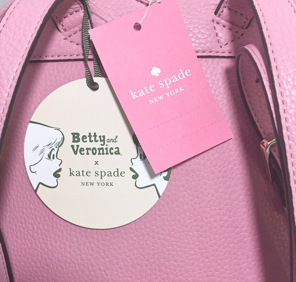 Kate Spade Pink Archie Comics Backpack Betty & Veronica  display picture 1