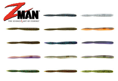 Z-Man FattyZ Worm Bait 5in Soft Plastic Soft Plastics Worm 6 pack Zman  Pick 