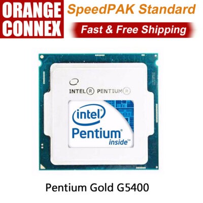 Intel Pentium Gold G5400 4MB Dual Core Threads LGA