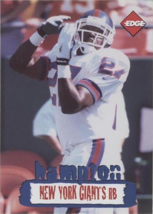 Rodney Edge 1996 Collector's Edge - Rodney Hampton #155 for sale online | eBay
