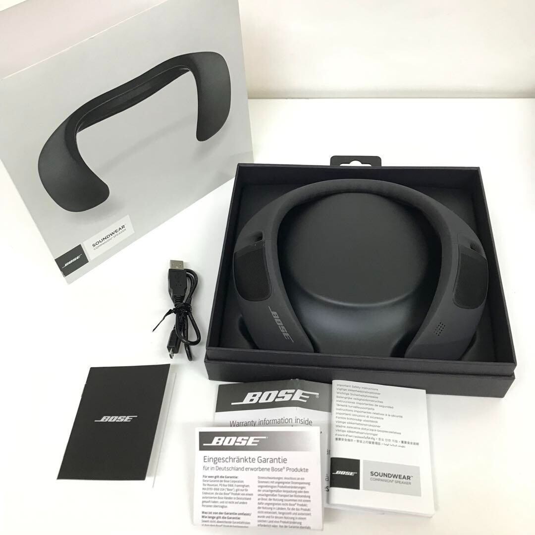 Bose SoundWear Companion Portable Bluetooth Wearable Neck Bose SoundWear Companion Portable Bluetooth Wearable Neck