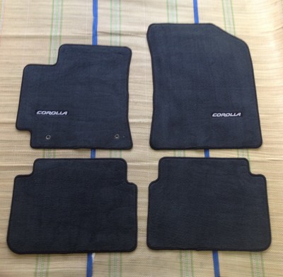 2009 2011 Toyota Corolla Genuine Oem Carpet Floor Mats Mat Black