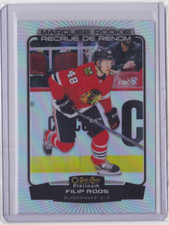 2022-23 OPC PLATINUM MARQUEE ROOKIE RAINBOW PARALLEL FILIP ROOS #281 BLACKHAWKS