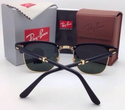 小物 Ray-Ban CLUBMASTER Ray-Ban Clubmaster Folding 2176 901 Sunglasses - US