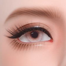 Dollmore 00AK DIY simple eyes 12mm Painting Flat Round Glass Eyes UD16