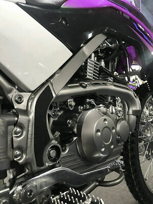 4pc Frame Grip Tape Guard Sticker Set For Kawasaki KLX140 / KLX140L 2008-2021 – PVC