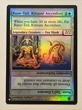 MTG SAVIORS OF KAMIGAWA * Rune-Tail, Kitsune Ascendant (foil)