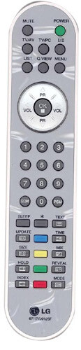 Оригинальный телевизор LG Fernbedienung 6710V00126F 6710V00126P AKB30377805 2790₽