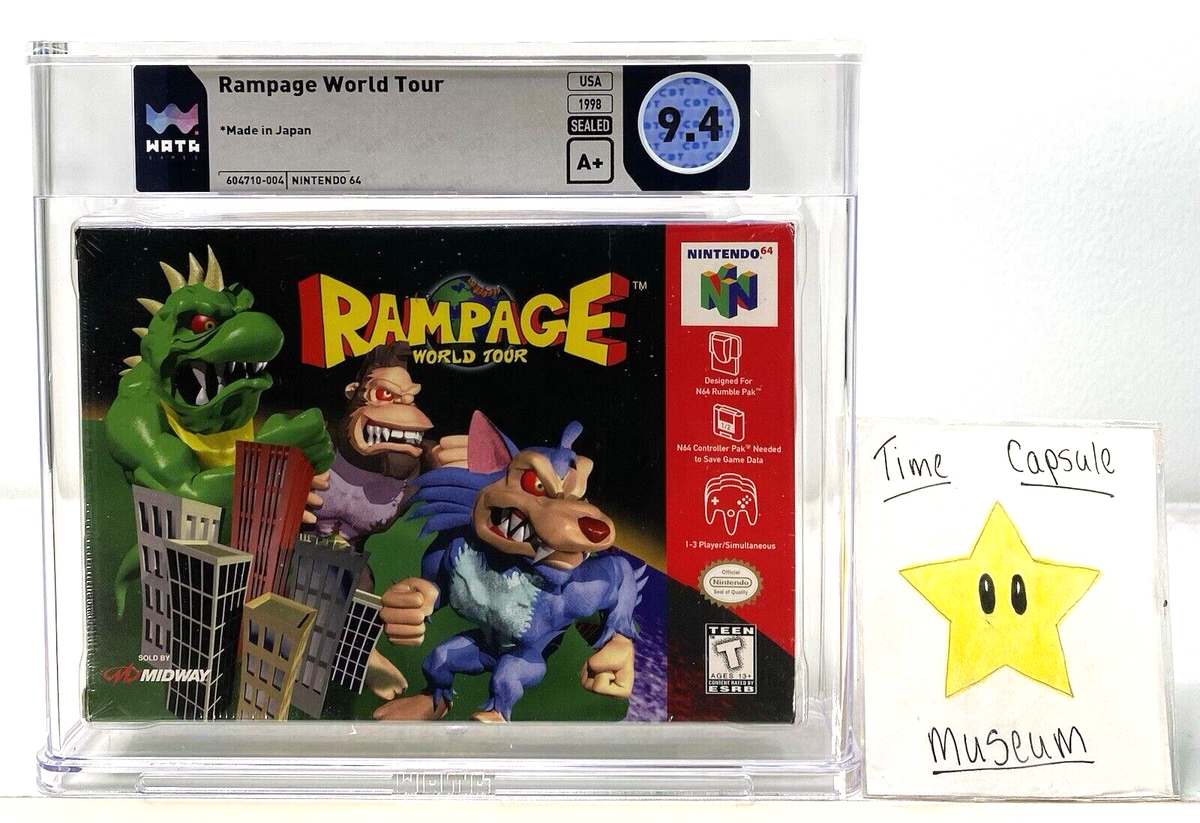 Rampage World Tour (Nintendo 64, 1997) for sale online | eBay