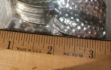 50 Worth Tackle Co.SWING SPINNER BLADE Sz.4 HAMMERED Nickel;WORM RIG,SWISS LURES