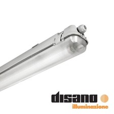 Disano plafoniera Hydro T8 921 Fl 1x18W grigio 16453000