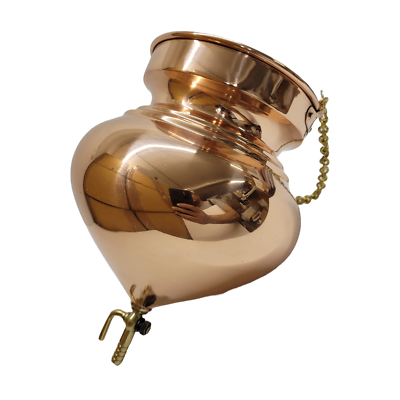 Pot Shirodhara En Cuivre Pur American Ayurveda - Avec Valve De Contrôle - Neuf