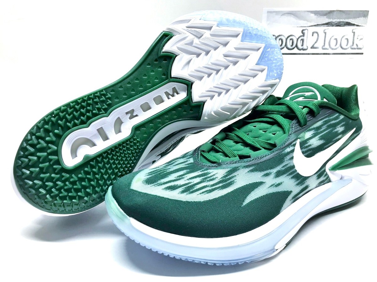 RARE Size 10.5 Nike Air Zoom GT Cut 2 TB P Gorge Green White Mens DX6650-300 Nike Air Zoom GT G.T. Cut 2 TB Promo Gorge Green White  main image 2