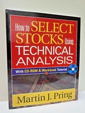 HOW TO SELECT STOCKS USING TECHNICAL ANALYSIS by Martin Pring ~BOOK+Sealed CD~