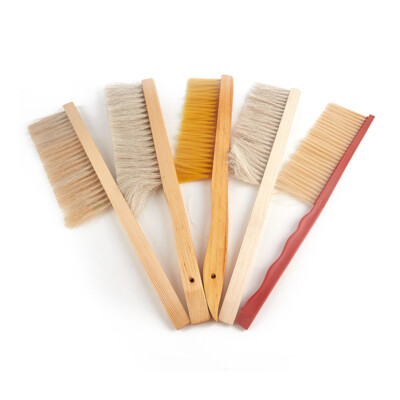 Beekeeping Tools Wood Honey Brush Wasp bee Sweep Horse Tail Hair New Bee Br`xd