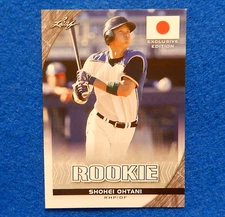 SHOHEI OHTANI 2018 LEAF Exclusive Edition Rookie Card FL-01, LA Dodgers N.Mint💎
