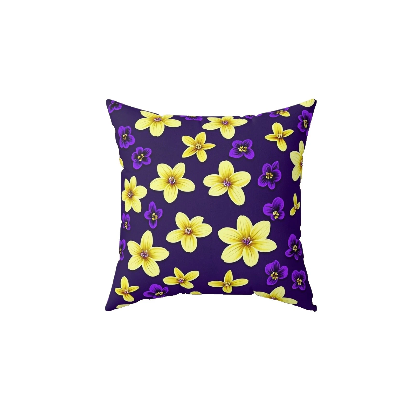 Romanticism Flowers Square Home Décor Pillows