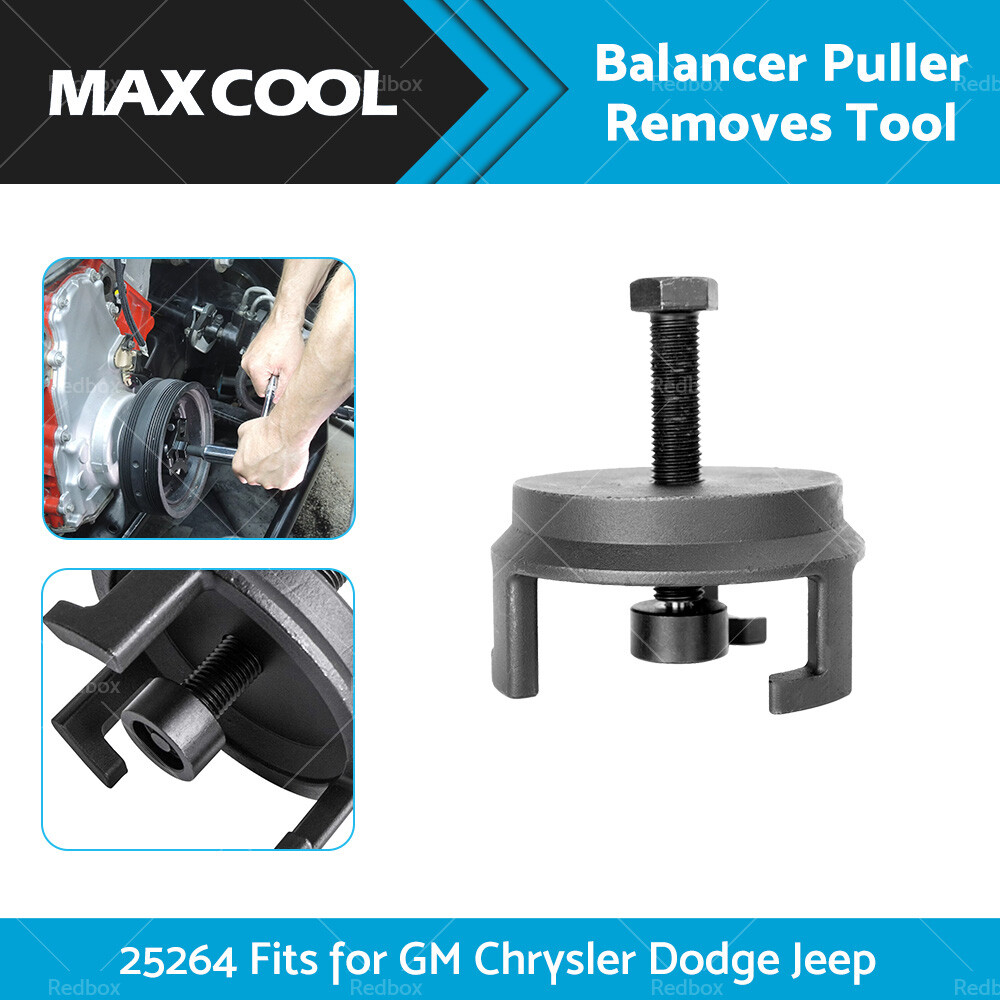 For GM 25264 Harmonic Balancer Puller Crank Pulley Puller Quickly