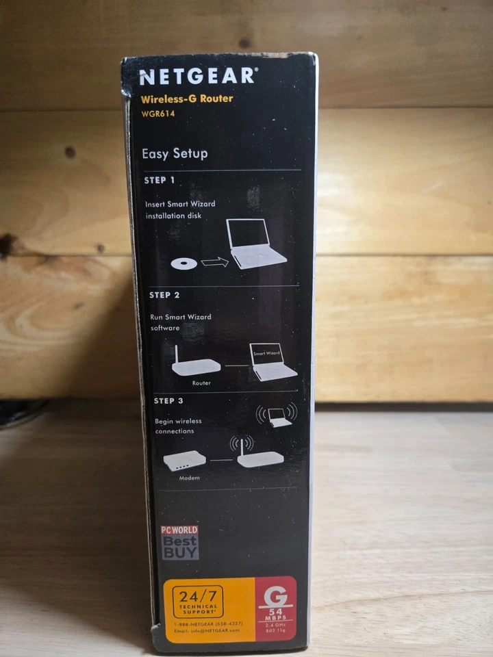 Netgear wireless G router WGR614 internet home computer network laptop White NEW - Image 3 of 4