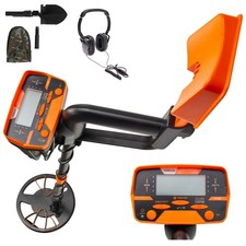 Battery Powered Metal Detector 6x1.5V Operation with Onboard Charger