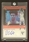 2019-20 Panini Flux Red Brandon Clarke Rookie Auto Grizzlies