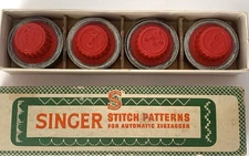 Singer Sewing Machine #161008 Stitch Patterns for Automatic Zigzagger