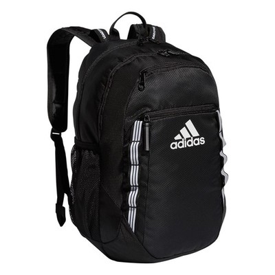 Adidas Black White Stripe Backpack With Laptop Sleeve And Loadspring Straps | eBay Adidas Black White Stripe Backpack With Laptop Sleeve And Loadspring Straps | eBay
